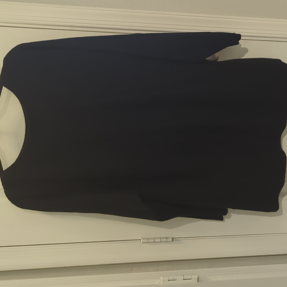 Joan Vass Sweater Black Size large‎ - Picture 4 of 5